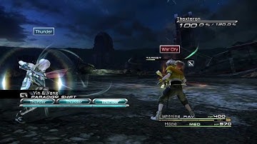 Final Fantasy XIII NCU/NEU - Shrouds(Aegisol) Farming (Chapter 4) No Crystarium Usage
