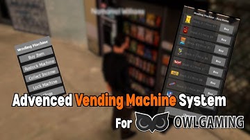[MTA:SA] Advenced Vending Machine System for Owl Gaming in MTA San Andreas