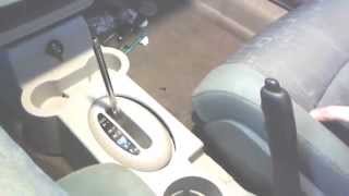 Match Highlights 2006 PT Cruiser center Console Removal
