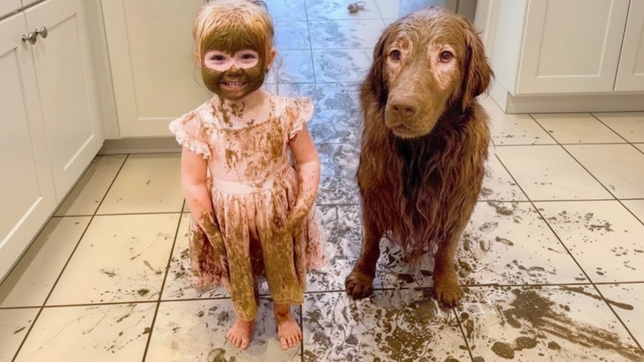 Cuando tu bebé y tu perro se convierten en el DÚO MÁS CÓMICO 😂