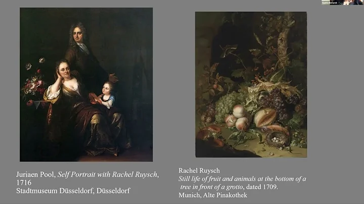 From a live webinar: Rachel Ruysch's Fruit and Ins...