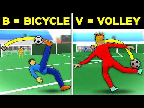 Scoring 1 Amazing Goal For Every Letter In Realistic Street Soccer! (Roblox)