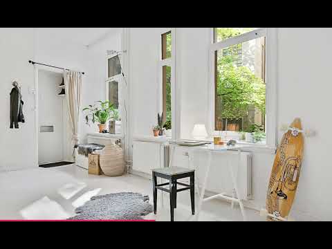Video: Scandinavian One-Room Apartment Exuding Great Taste and Peaceful Living