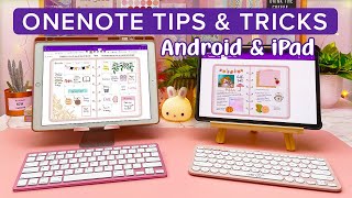 OneNote Tips & Tricks | Android & iPad Digital Planning on OneNote Planner screenshot 3