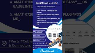 Semimarket Daily Shorts | Cables &amp; Connectors Parts &amp; Semiconductor Trend