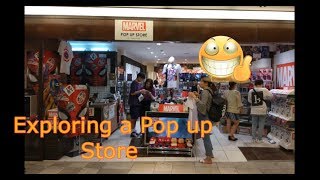 Exploring a Pop up Store in Yokohama