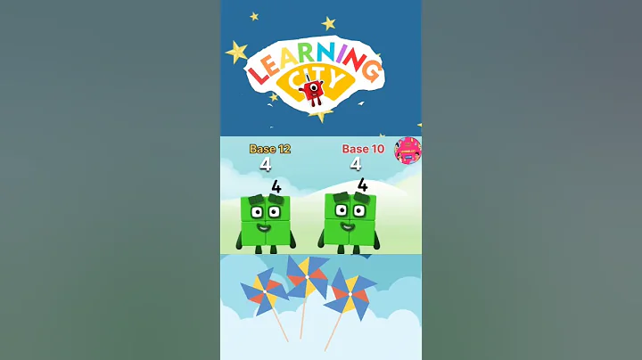 Dozenal Blocks part 1 | Numberblocks | Learn To Count #shorts #youtubeshorts #123