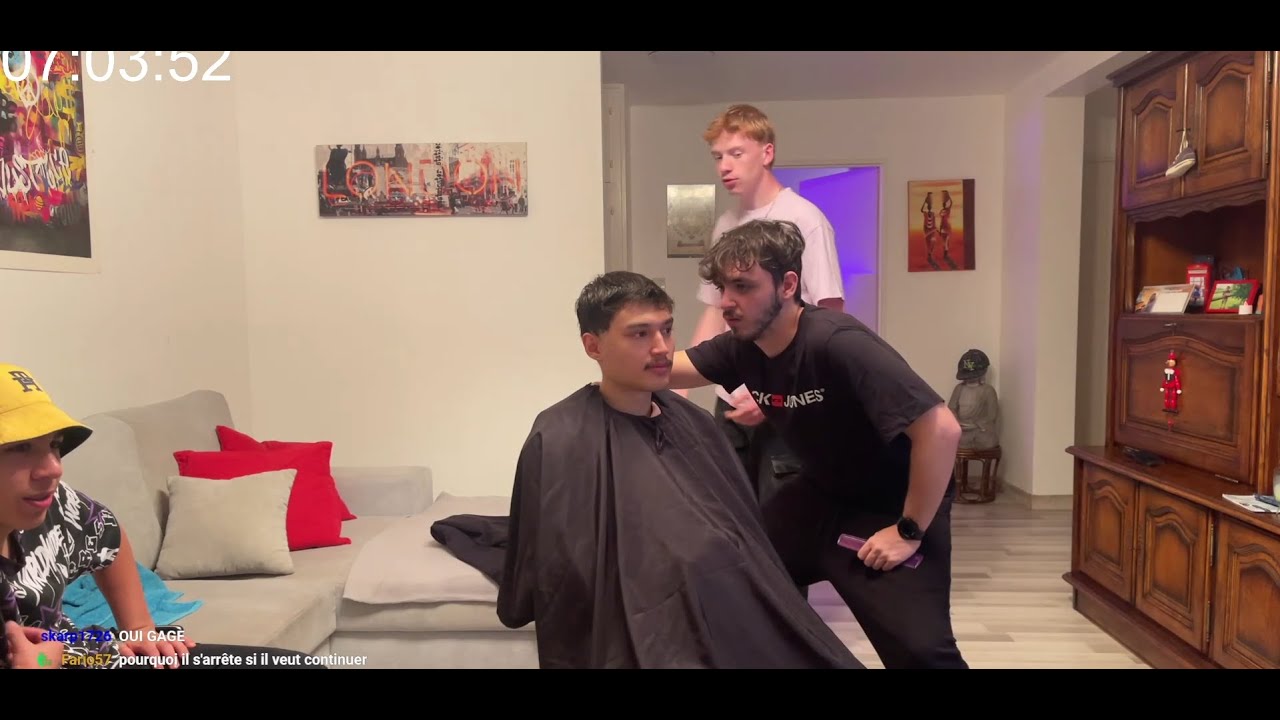 STREAM 24H PARTIE 1 (Cuisine, rocket league, coiffure, ...)