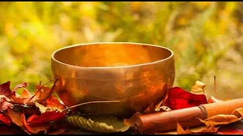 Tibetan singing Bowls 1 Hour, long time interval, relaxing sleeping Wellbeing