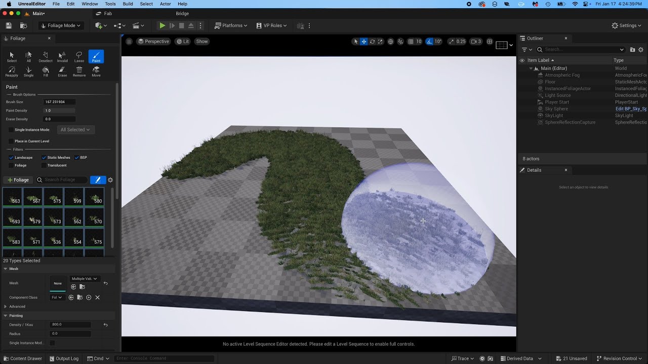 How to Paint Foliage in Unreal Engine 5 - YouTube