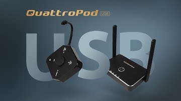 QuattroPod USB - Next-gen BYOD meeting solution simplified with USB interface