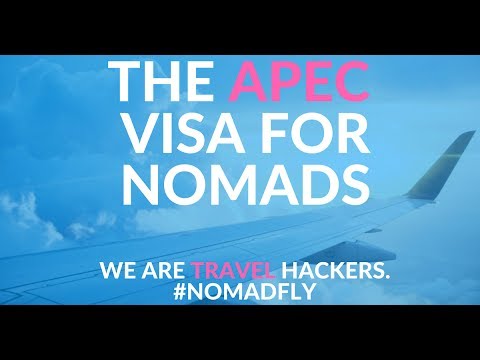 The Apec Visa For Digital Nomads 14 Countries For 5 Years Youtube