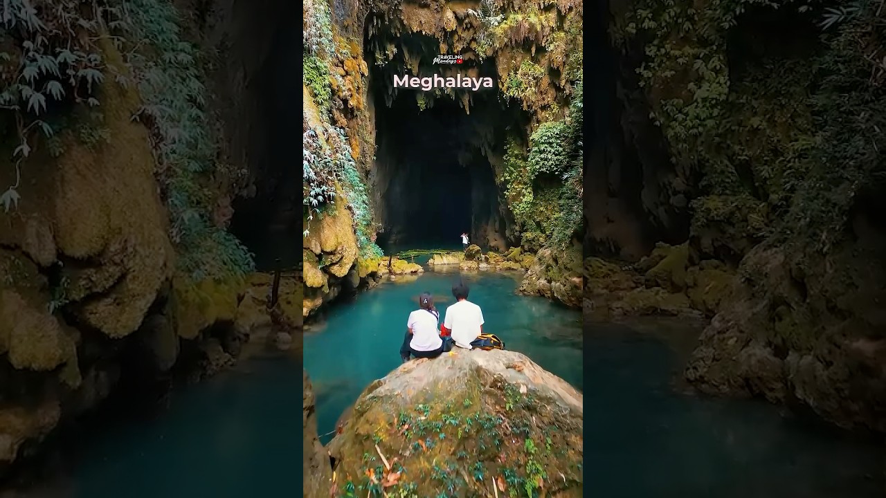 We explored this hidden cave in Meghalaya