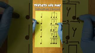 Rhythm is FUN! 😀 Keep COUNTING all the triplets in your HEAD while the exercise is playing.
