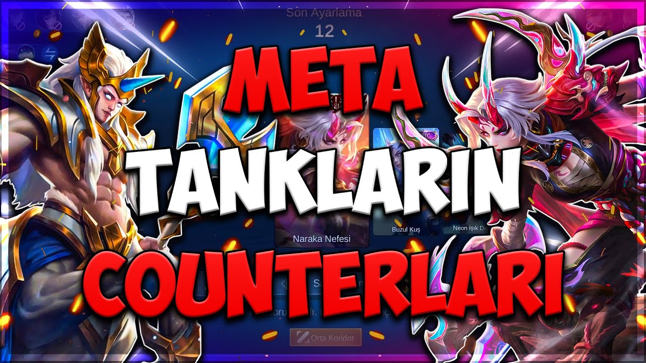 TANK HERO'LARA KARŞI EN GÜÇLÜ COUNTER'LAR (BÖLÜM 1) | MOBİLE LEGENDS
