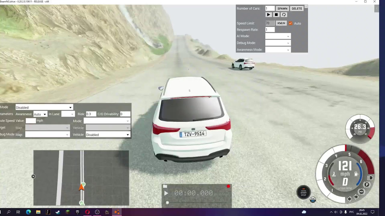 Моды на бименджи драйв карта спуск без тормозов