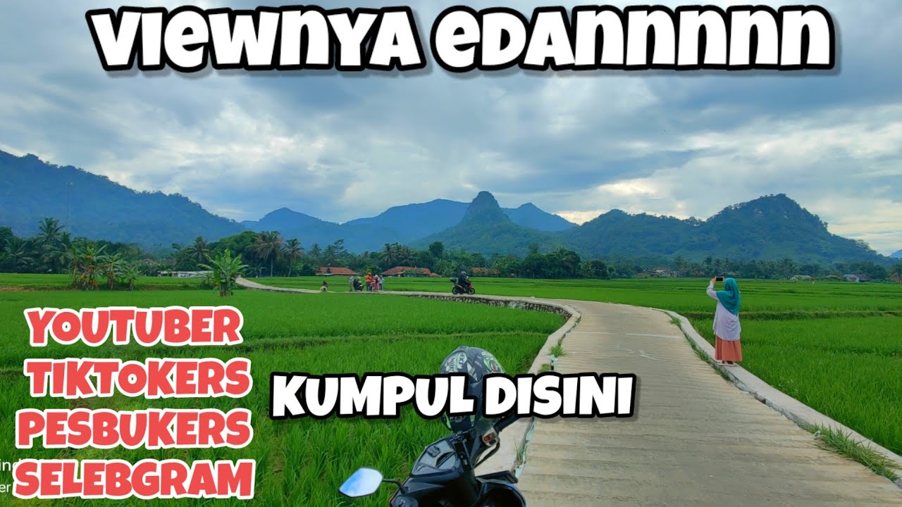 TEMPAT INI MAKIN VIRAL AJA‼️ KEINDAHAN ALAM SAWAH KOROD CARIU JONGGOL