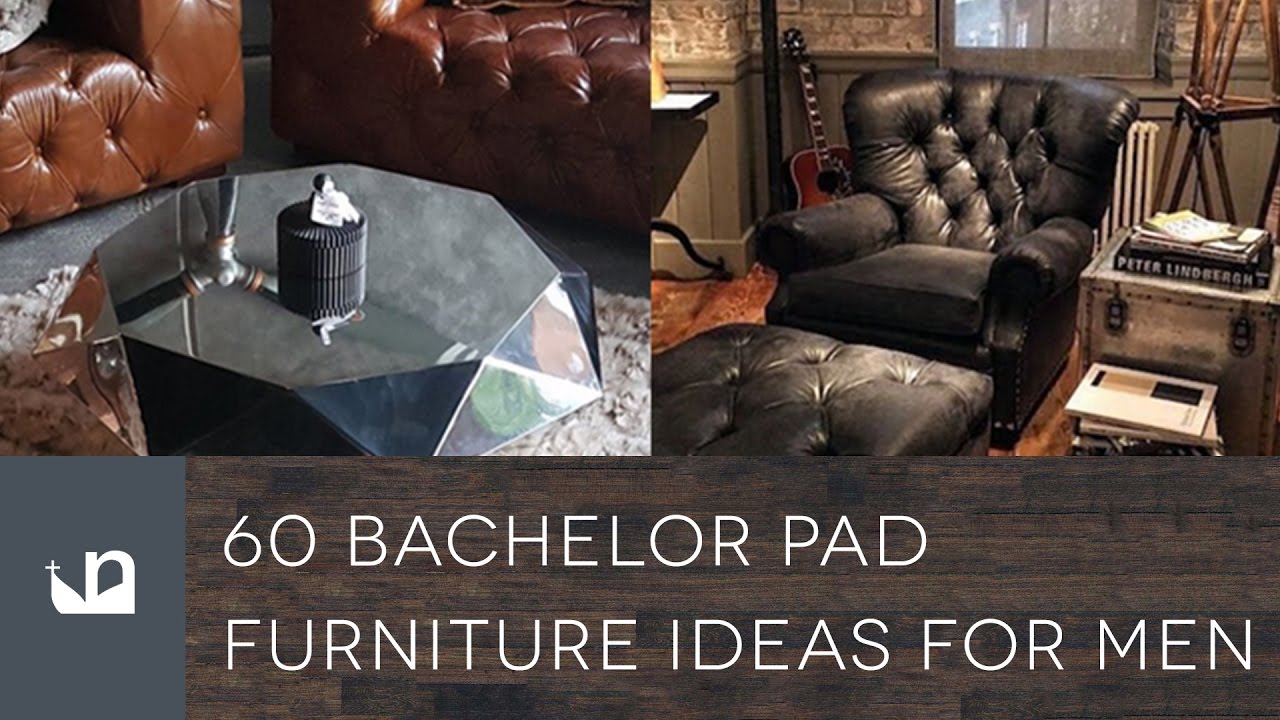 60 Bachelor Pad Furniture Ideas For Men YouTube