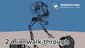 RobotSketch (SIGGRAPH 2024 Emerging Technologies) - 2 min. walk-through