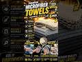 Microfiber Towels for Car Detailing 🔥 Chemical Guys Cleaning Cloth Review