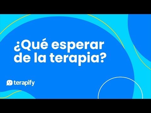¿Qué esperar de la terapia? - video from Terapify