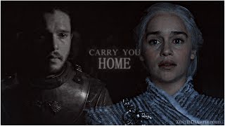 Jon&Daenerys | THROWING MY SOUL (7x06)