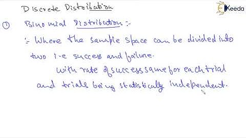 Engineering Mathematics: Probability Binomial Distribution Explained | GATE | COMPUTER ENGINEERING