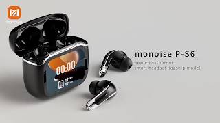 TWS wireless smart translator earbuds for real-time