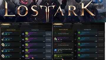 Lost Ark: What to use  Perception Shards & Disorder Crystal for?