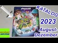 Playmobil Prospekt Katalog August- Dezember 2023 Neuheiten SWAT Polizei Feuerwehr seratus1 unboxing