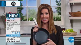 Ming Blue Diamond Elite Ceramic Nonstick 8" Frypan