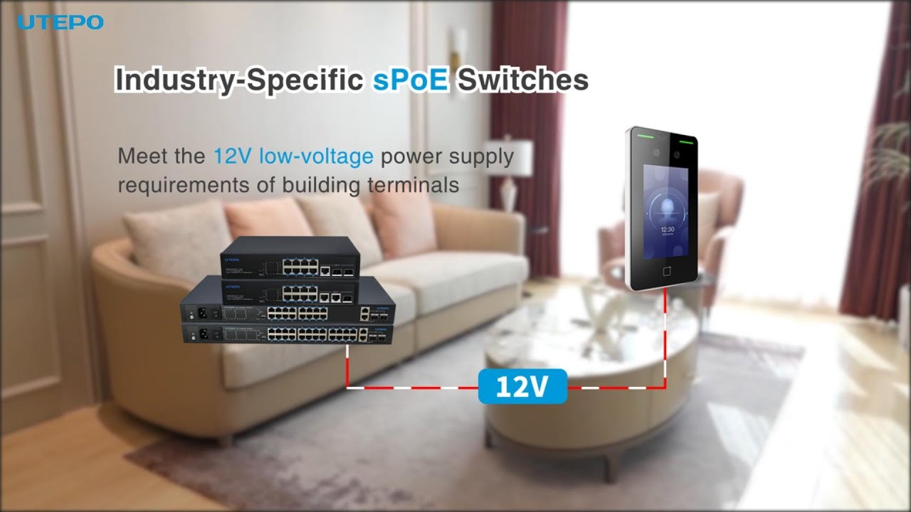 Industry Specific sPoE Switches - YouTube