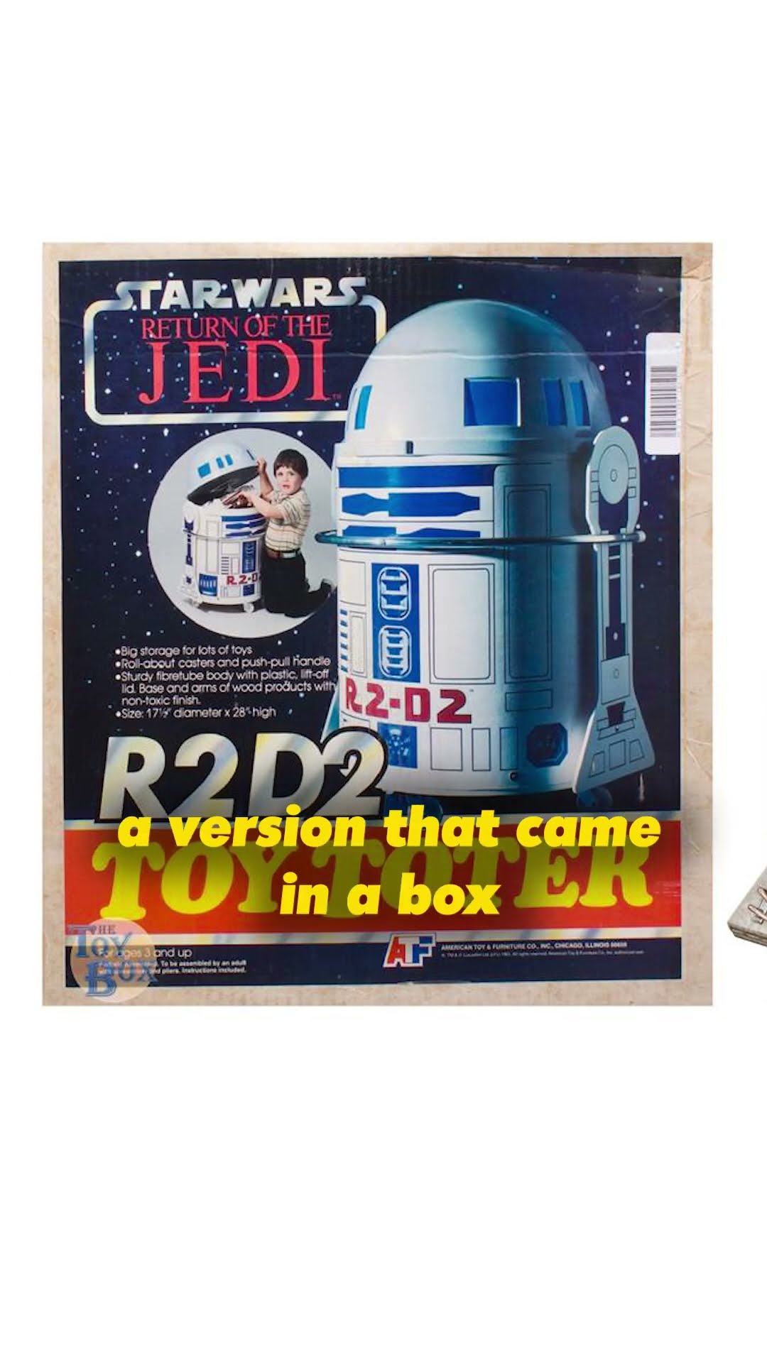 R2-D2 収納ケース　【ヴィンテージ】STAR WARS スター・ウォーズ Vintage Star Wars R2-D2 Toy Toter - YouTube