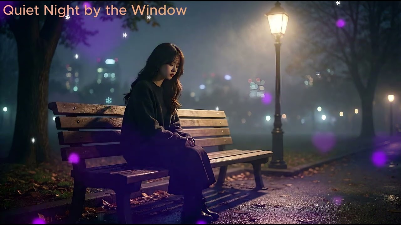 Rainy Night in Seoul 🌧️ Quiet Night by the Window | Emotional AI Korean Ballad
