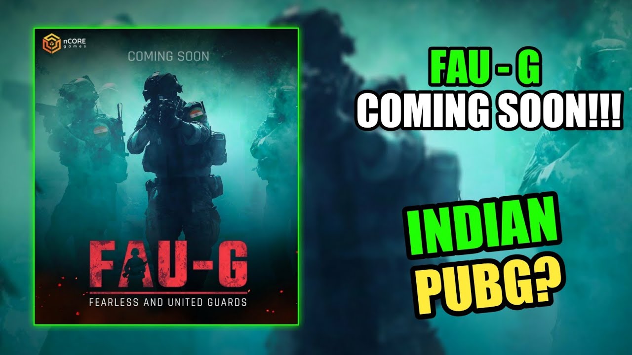 FAU-G coming soon!!! | Pubg of india?😱