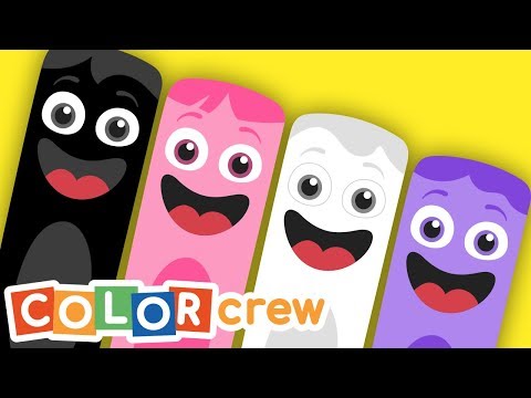 Toddler Learning Videos with Color Crew | Learn Colors | Educational video for kids | 25 minutes