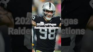 2026 Las Vegas Raiders Predictions