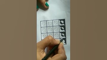 Zentangle pattern for beginners #zentangle#easu patterns