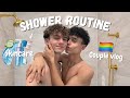 Teenage Gay Couple Shower Routine Night Vlog 