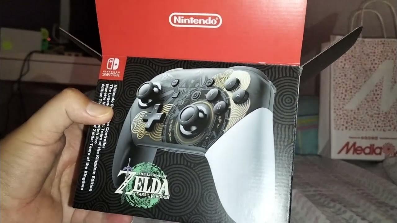 Unboxing Manette Switch Zelda Tears of kingdom 