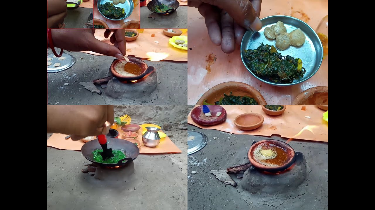 Shaker Ranna Mini food, পালং শাকের রেসিপি, কচিকাঁচা রান্নাঘর, Palong shaker recipe ...