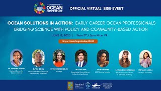 Early Career Ocean Professionals Bridging Science with Policy and Community-Based Action