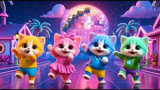 Kutuma Kutu Viral Song - Little Funny Cats 80S Dance - Disco Fun - Kutu Ma Kutu