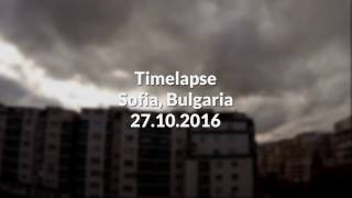 Timelapse - Sofia, Bulgaria
