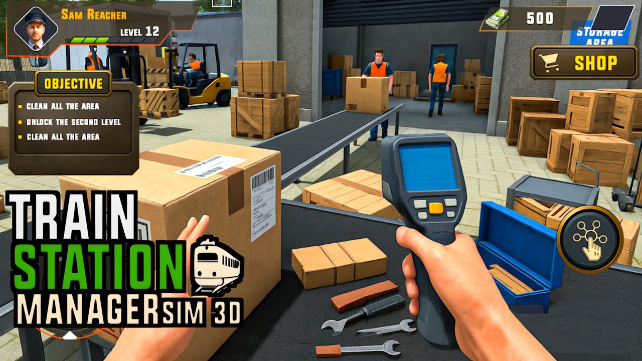 Train Manager Gameplay Train Station Manager Sim 3D - Gameplay Walkthrough Part 2 (iOS ...