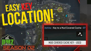 Mud Covered Cache key LOCATION GUIDE | Call of Duty Warzone 2.0 DMZ Season 2