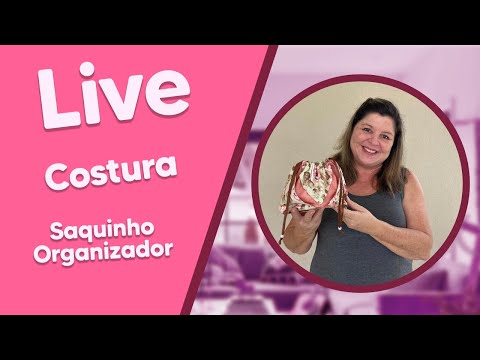LIVE com Maura Castro - Organizador com Dobradura