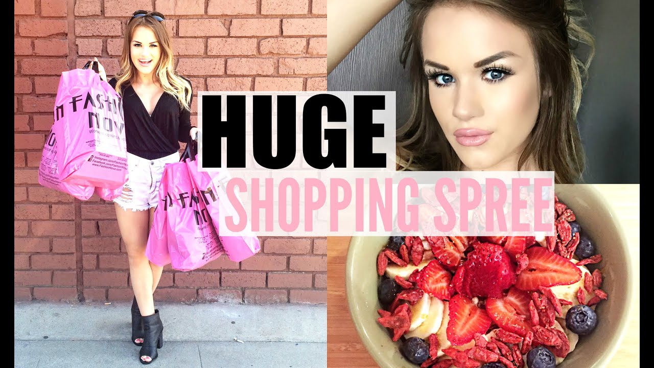 CRAZY SHOPPING SPREE?!?!?!?! DailyPolina YouTube