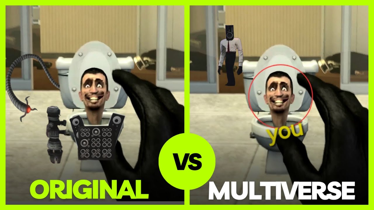 SKIBIDI Original VS Multiverse 12