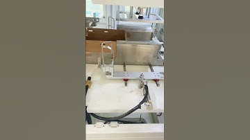 Automatic fruit empty tray case box folding forming folding making machine